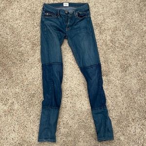 Hudson Jeans Patchprint Medium to Dark Wash Size 25